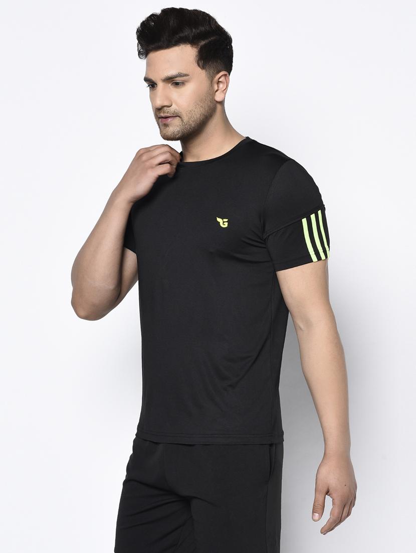 black striped t-shirt - 17522282 - Zoom Image - 2
