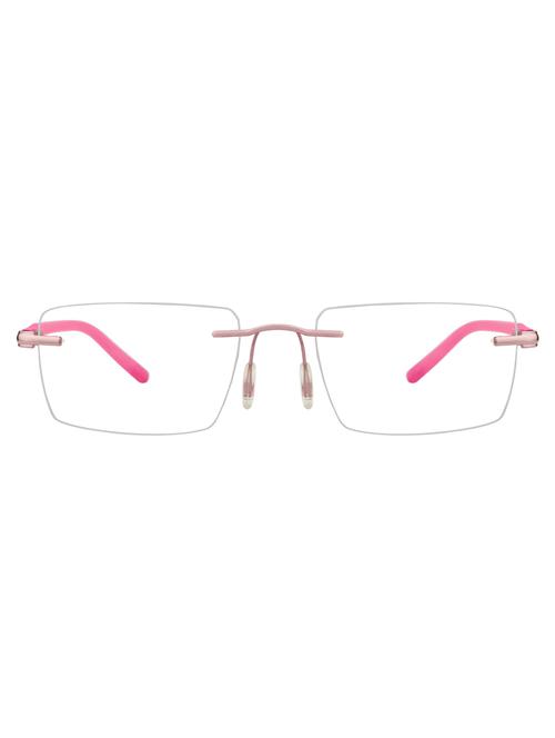 zyaden rectangular unisex rimless eyewear frame (rim-203) - 17522289 - Standard Image - 1