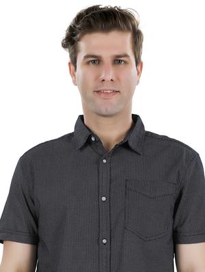 black printed casual shirt - 17522290 - Standard Image - 6