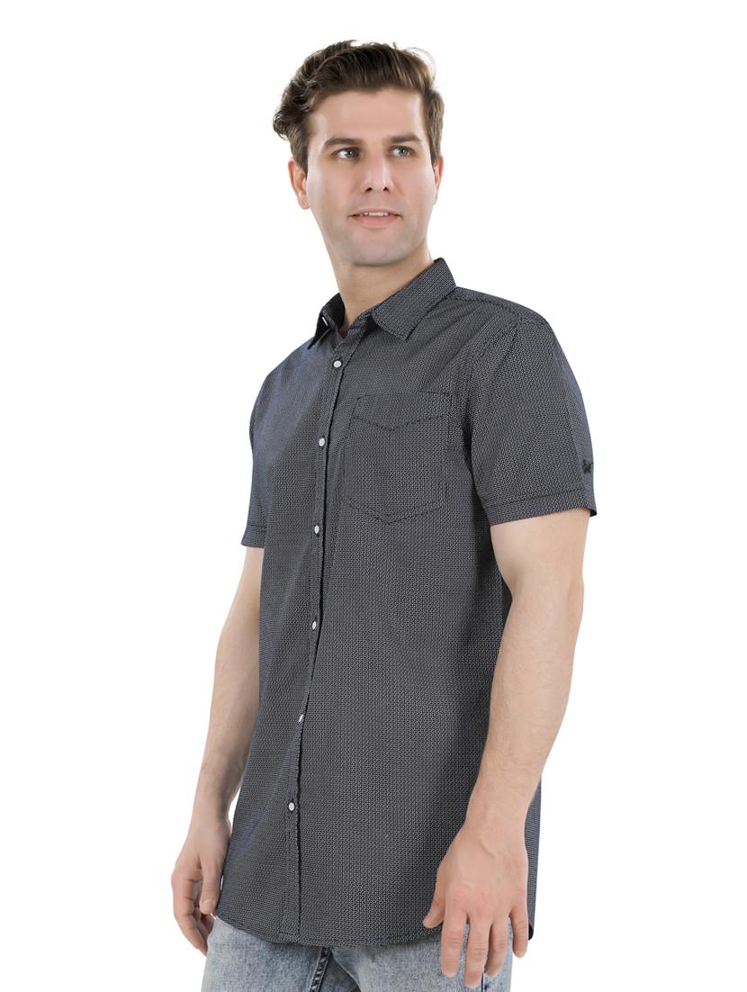 black printed casual shirt - 17522290 - Zoom Image - 2