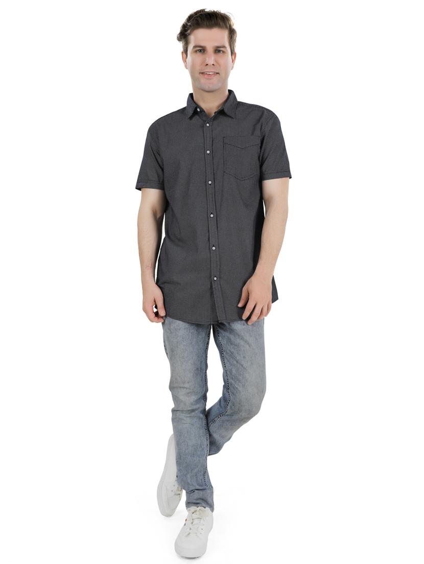 black printed casual shirt - 17522290 - Zoom Image - 4