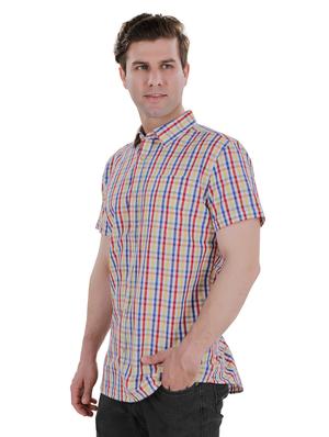 multi colored checkered casual shirt - 17522301 - Standard Image - 2
