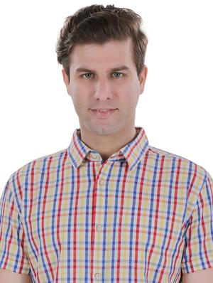 multi colored checkered casual shirt - 17522301 - Standard Image - 5