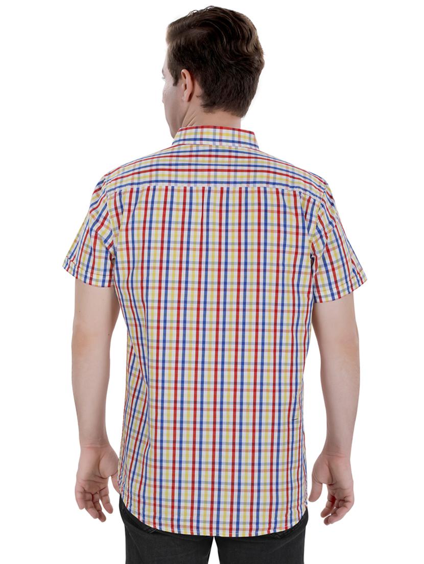multi colored checkered casual shirt - 17522301 - Zoom Image - 3