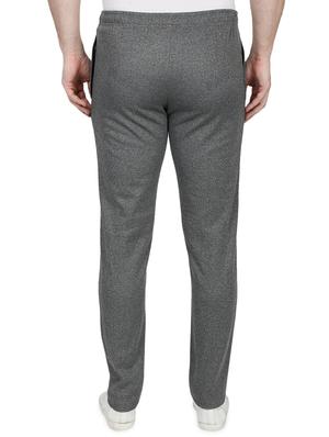 grey solid full length track pant - 17522912 - Standard Image - 3