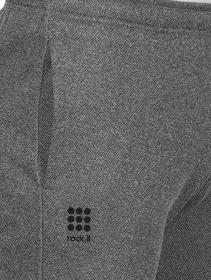 grey solid full length track pant - 17522912 - Standard Image - 5