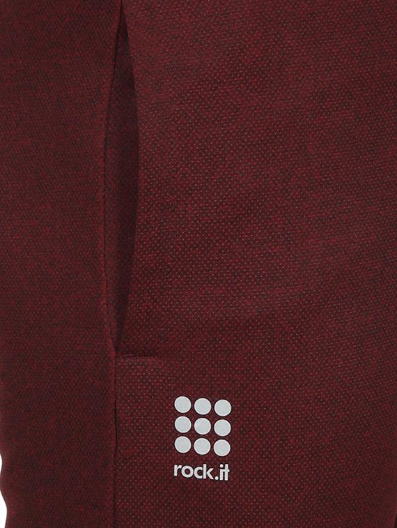 maroon solid full length track pant - 17522913 - Zoom Image - 5