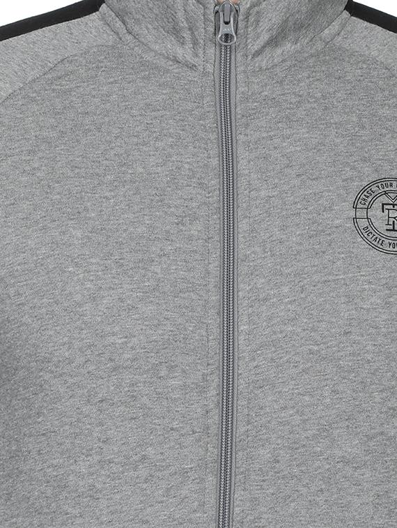 grey side taped full length track suit - 17522915 - Zoom Image - 4