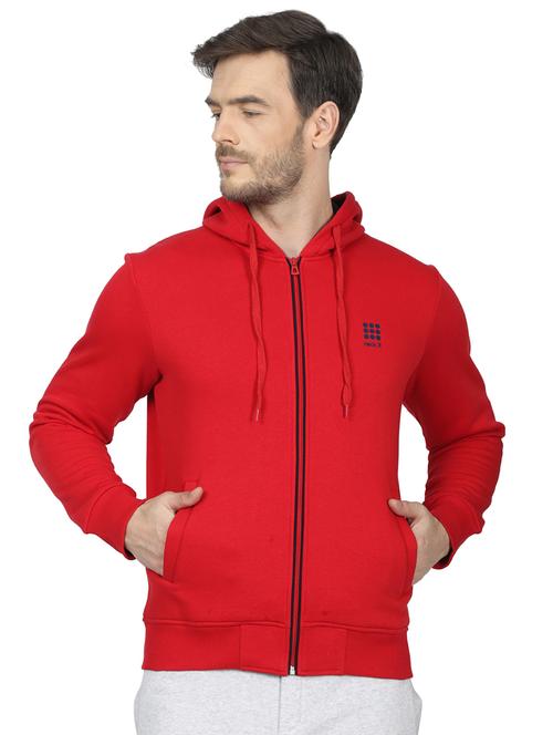 red solid sweatshirt - 17522918 - Standard Image - 1