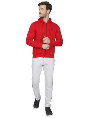 red solid sweatshirt - 17522918 - Standard Image - 4