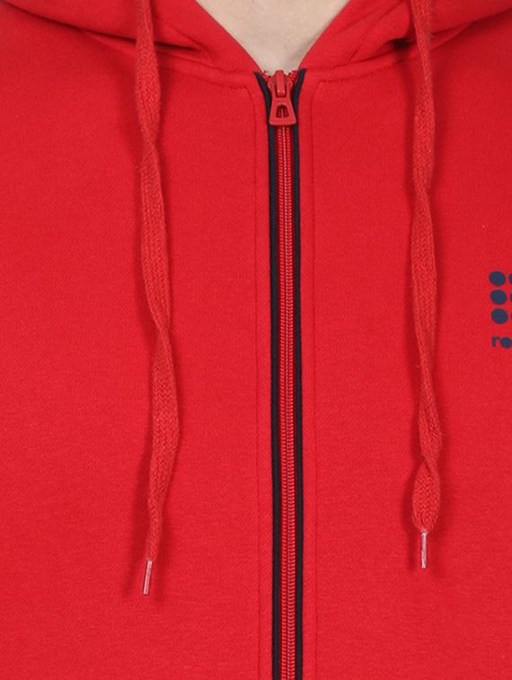 red solid sweatshirt - 17522918 - Zoom Image - 5