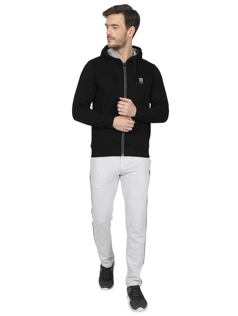 black solid sweatshirt - 17522920 - Zoom Image - 4