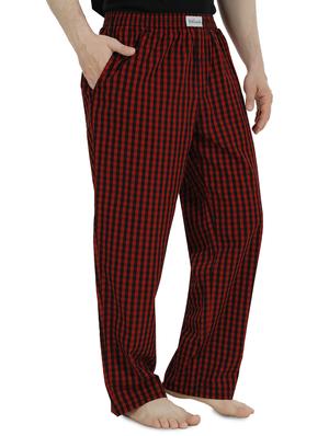 red checkered pyjama - 17522959 - Standard Image - 2
