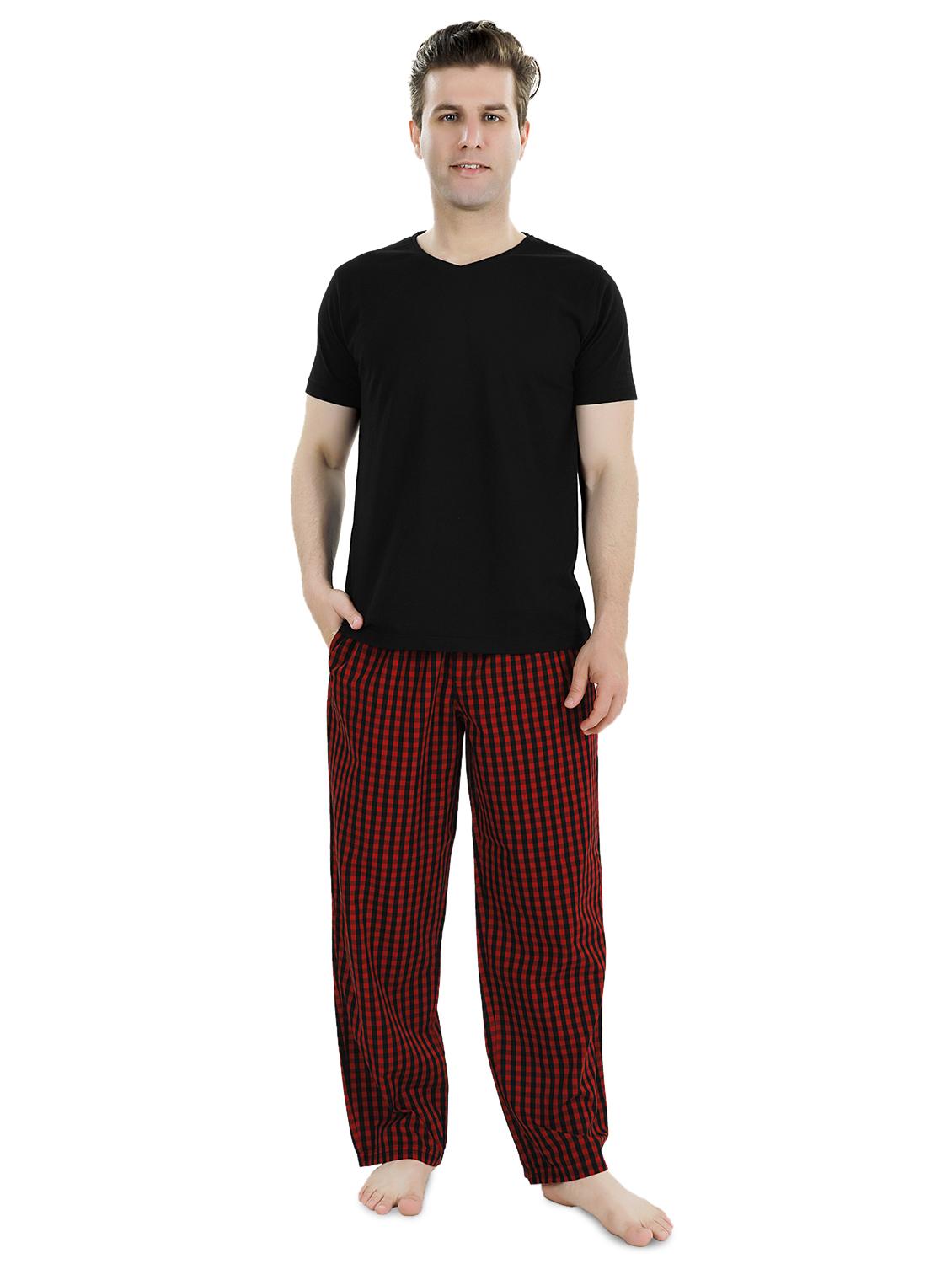 red checkered pyjama - 17522959 - Zoom Image - 4