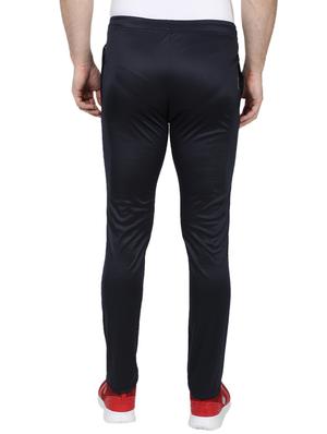 navy blue solid full length track pant - 17523050 - Standard Image - 3