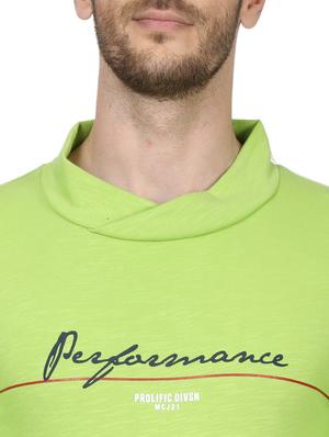 green printed sweatshirt - 17523107 - Standard Image - 5
