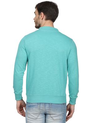 blue printed sweatshirt - 17523112 - Standard Image - 3