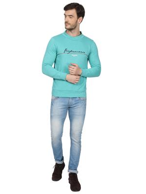 blue printed sweatshirt - 17523112 - Standard Image - 4