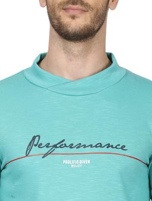 blue printed sweatshirt - 17523112 - Standard Image - 5