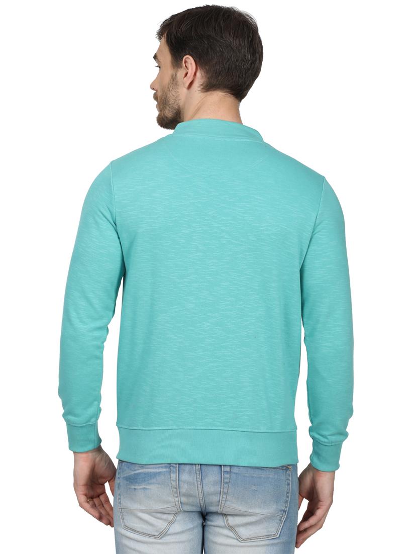 blue printed sweatshirt - 17523112 - Zoom Image - 3