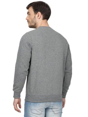grey printed sweatshirt - 17523118 - Standard Image - 3