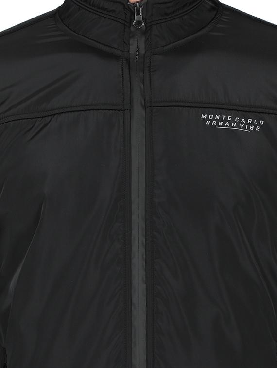 black solid casual jacket - 17523123 - Zoom Image - 5