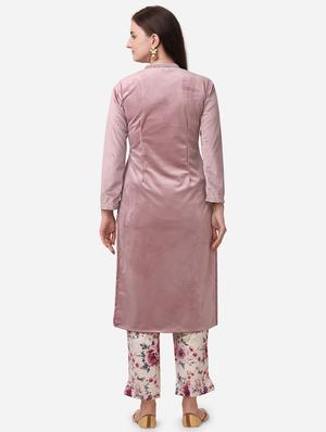 solid kurta pant set - 17523184 - Standard Image - 3