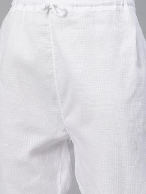 chikankari kurta palazzo set - 17523194 - Standard Image - 5