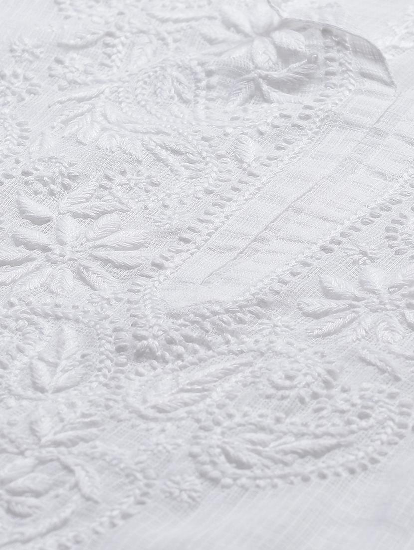chikankari kurta palazzo set - 17523195 - Zoom Image - 4