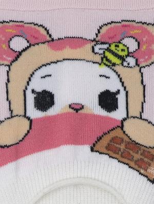 pink cotton sock - 17523203 - Standard Image - 4