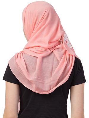 pink cotton stole - 17523326 - Standard Image - 4