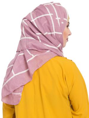 pink cotton stole - 17523327 - Standard Image - 3