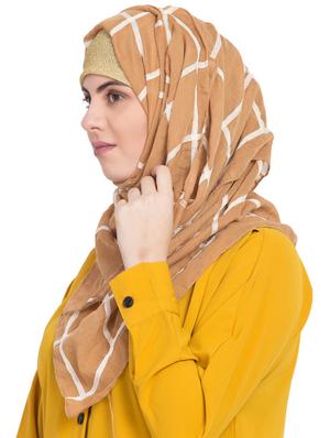 yellow cotton stole - 17523331 - Standard Image - 2