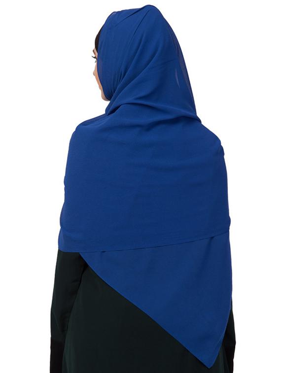 blue chiffon stole - 17523336 - Zoom Image - 3