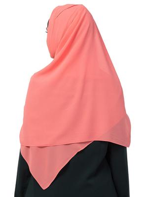 orange chiffon stole - 17523341 - Standard Image - 3