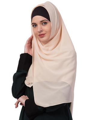 white chiffon stole - 17523365 - Standard Image - 2