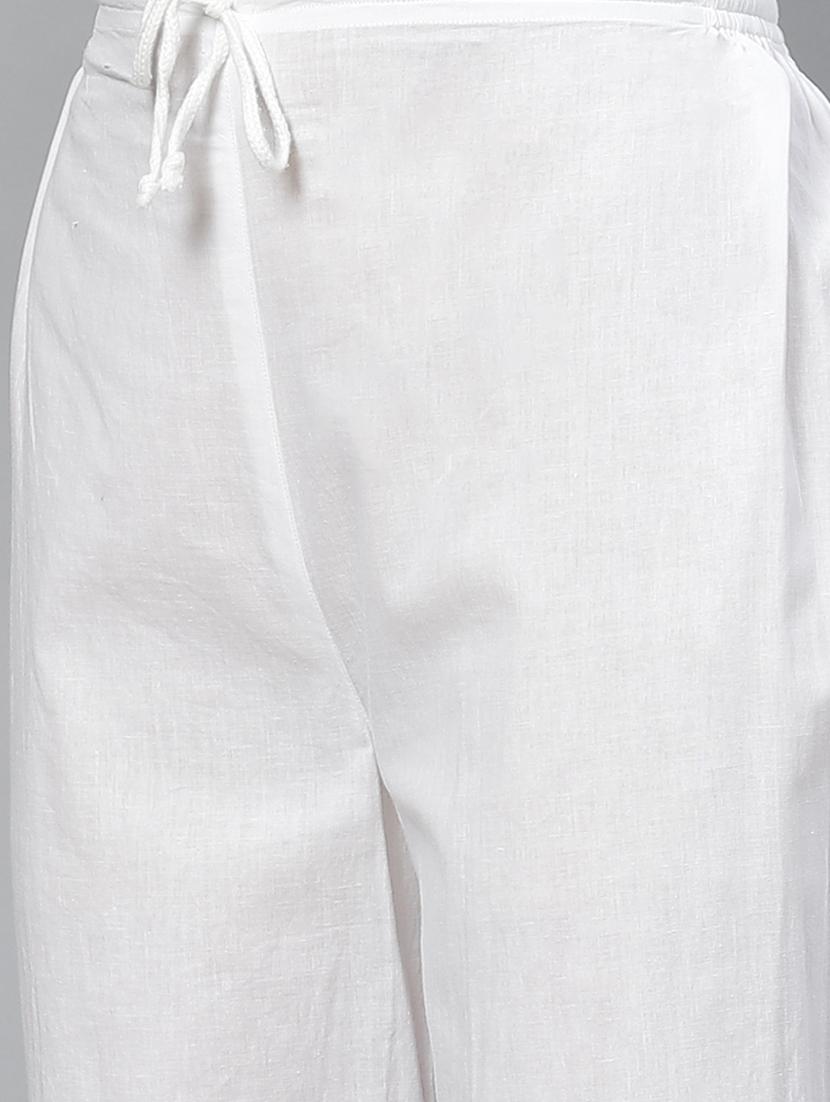 chikankari kurta pant set - 17523375 - Zoom Image - 5