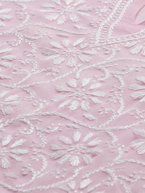 chikankari kurta pant set - 17523378 - Standard Image - 5