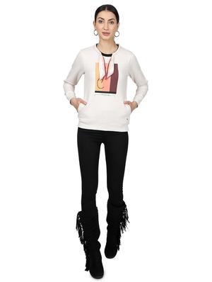 round neck graphic sweatshirt - 17523553 - Standard Image - 4