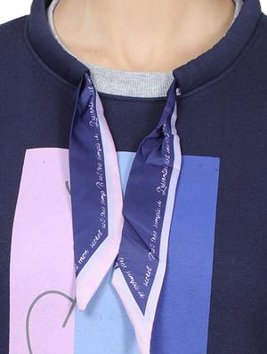 round neck graphic sweatshirt - 17523554 - Standard Image - 5