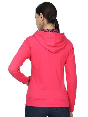 hooded neck solid sweatshirt - 17523572 - Standard Image - 3