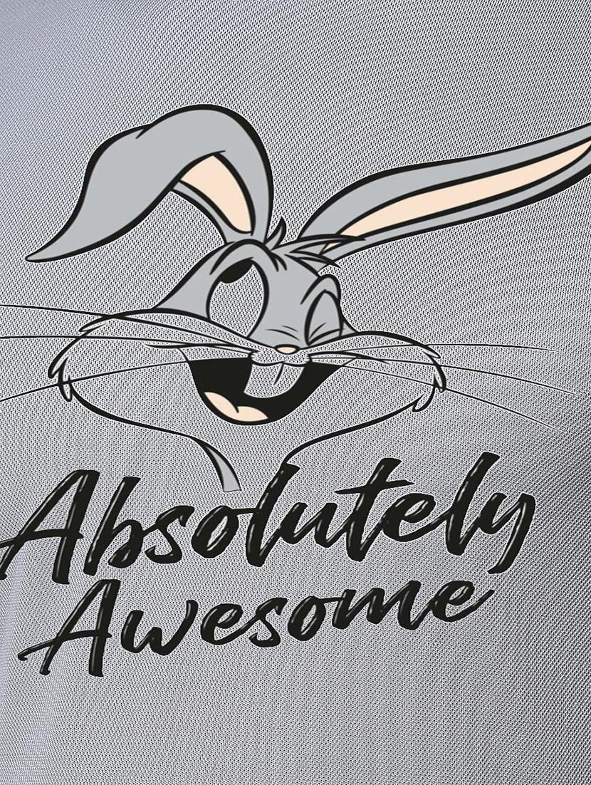 grey printed t-shirt - 17523752 - Zoom Image - 3