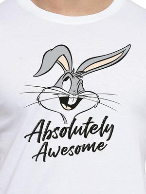 white printed t-shirt - 17523753 - Standard Image - 3