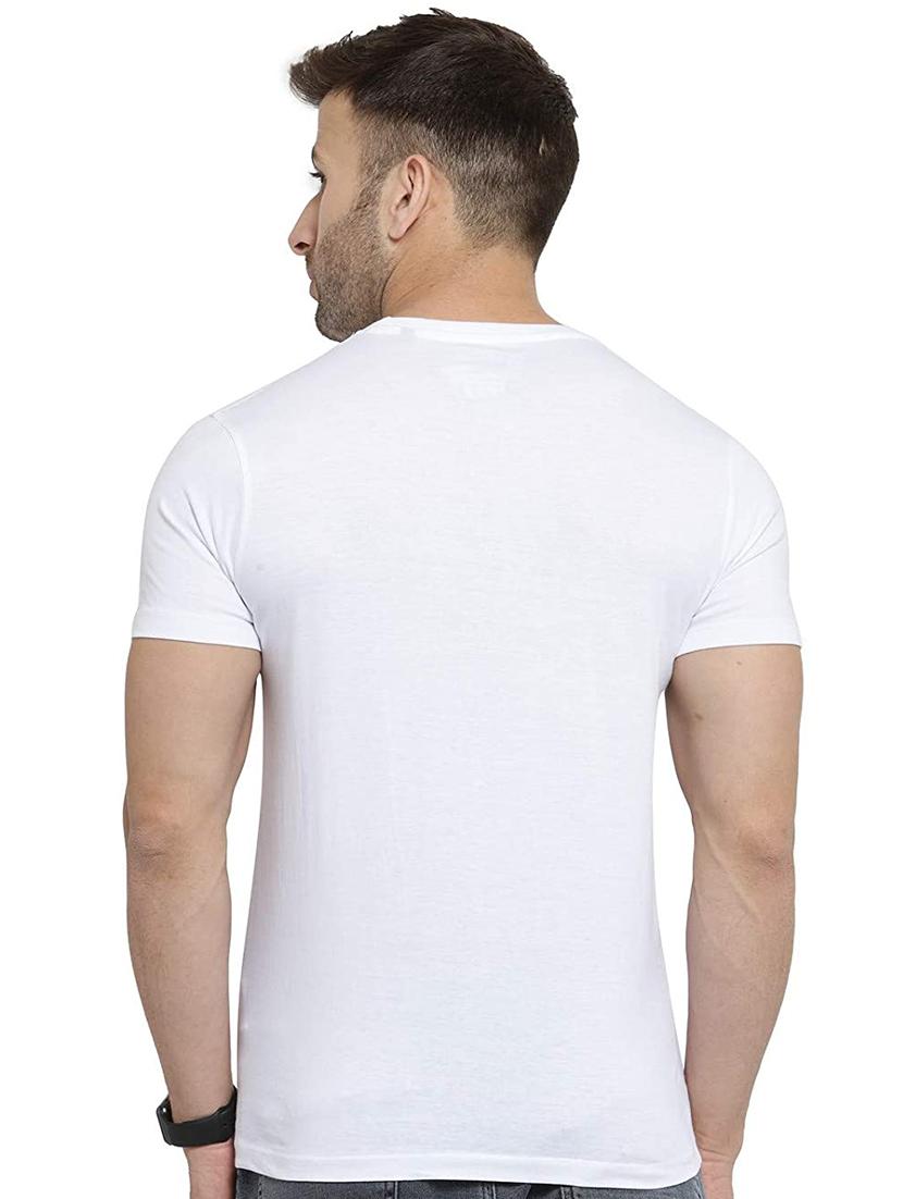 white printed t-shirt - 17523753 - Zoom Image - 2
