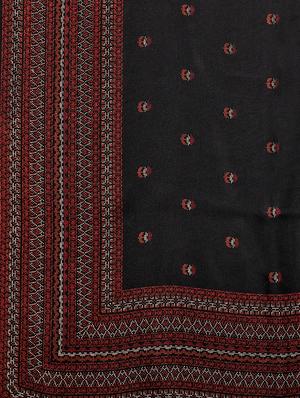 bordered printed saree with blouse - 17523836 - Standard Image - 4