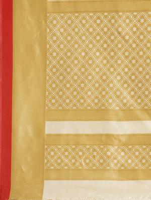 conversational printed saree with blouse - 17523856 - Standard Image - 4