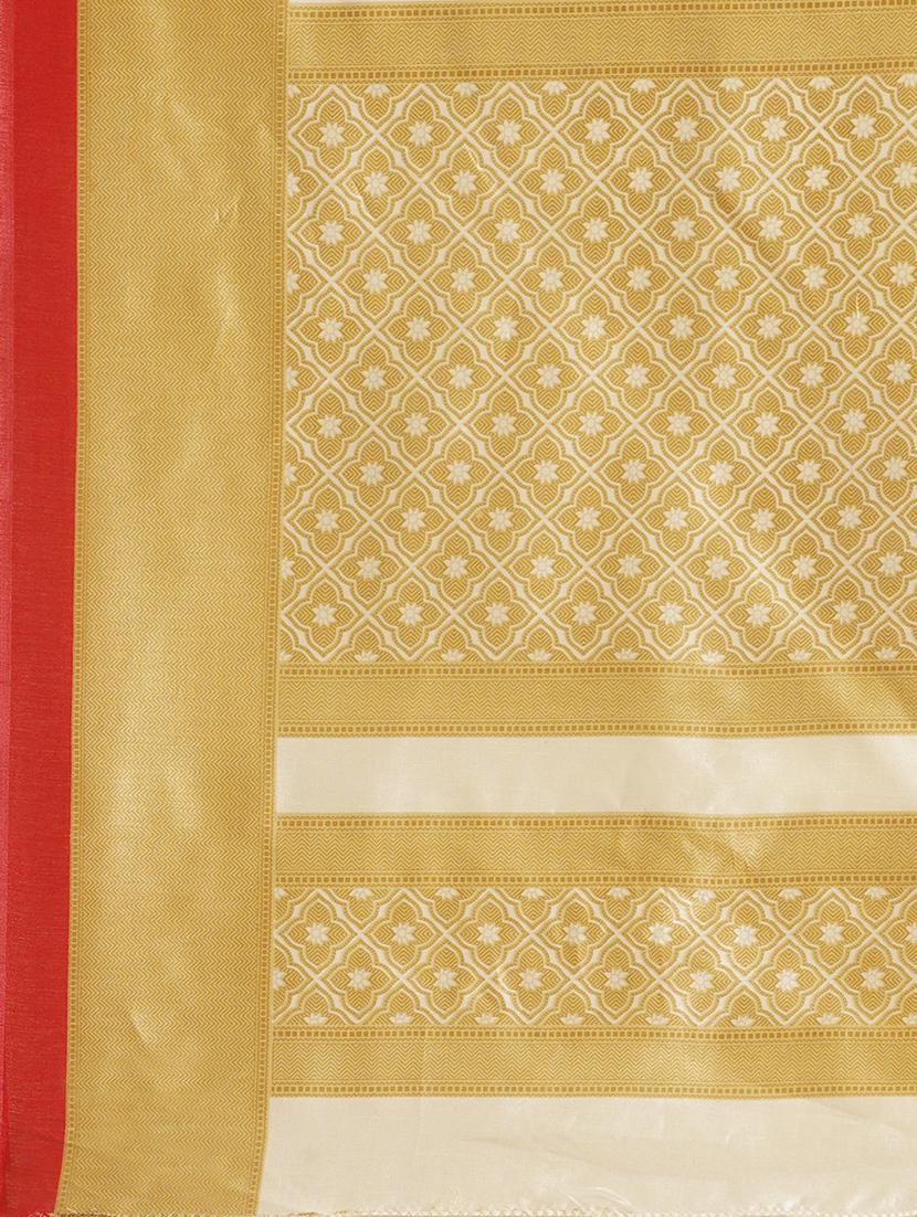 conversational printed saree with blouse - 17523856 - Zoom Image - 4