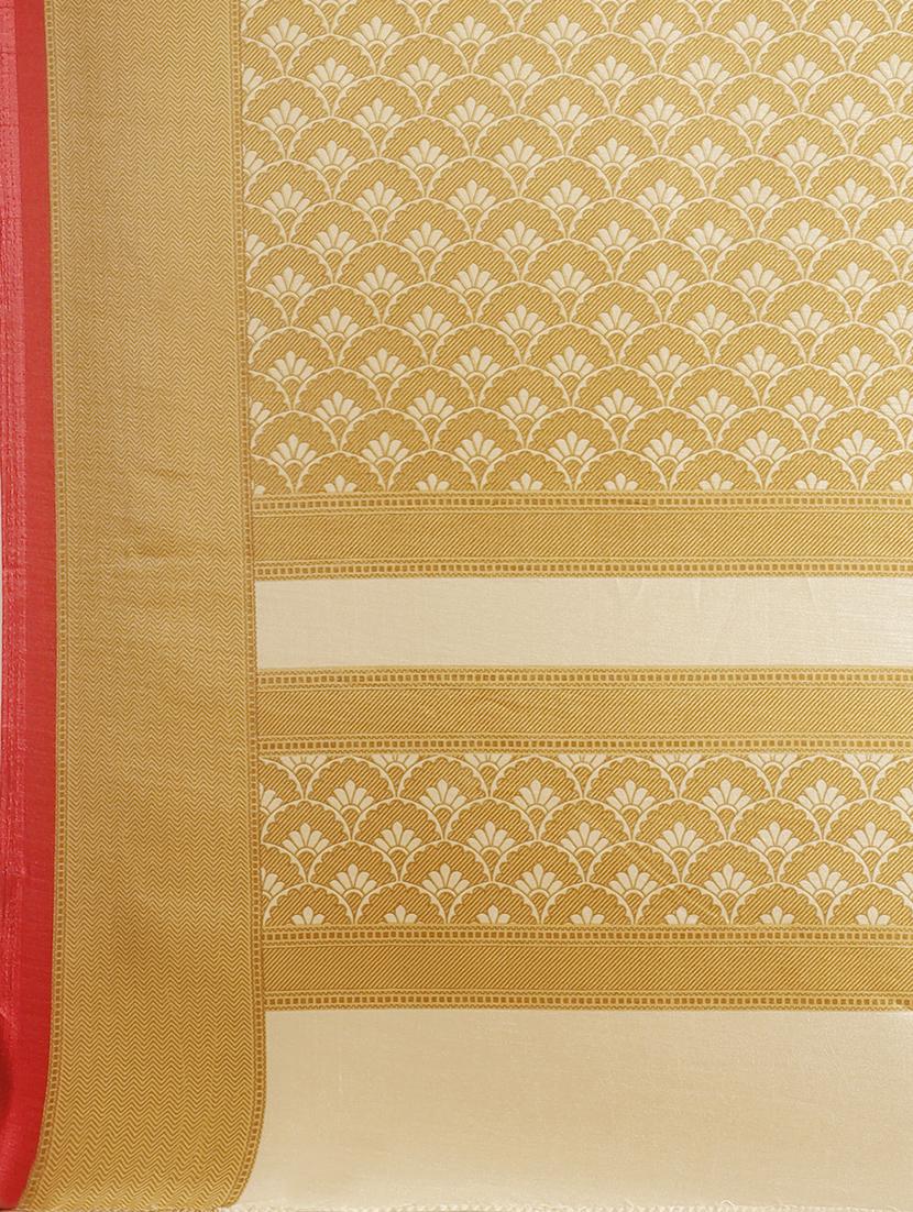 conversational printed saree with blouse - 17523857 - Zoom Image - 4