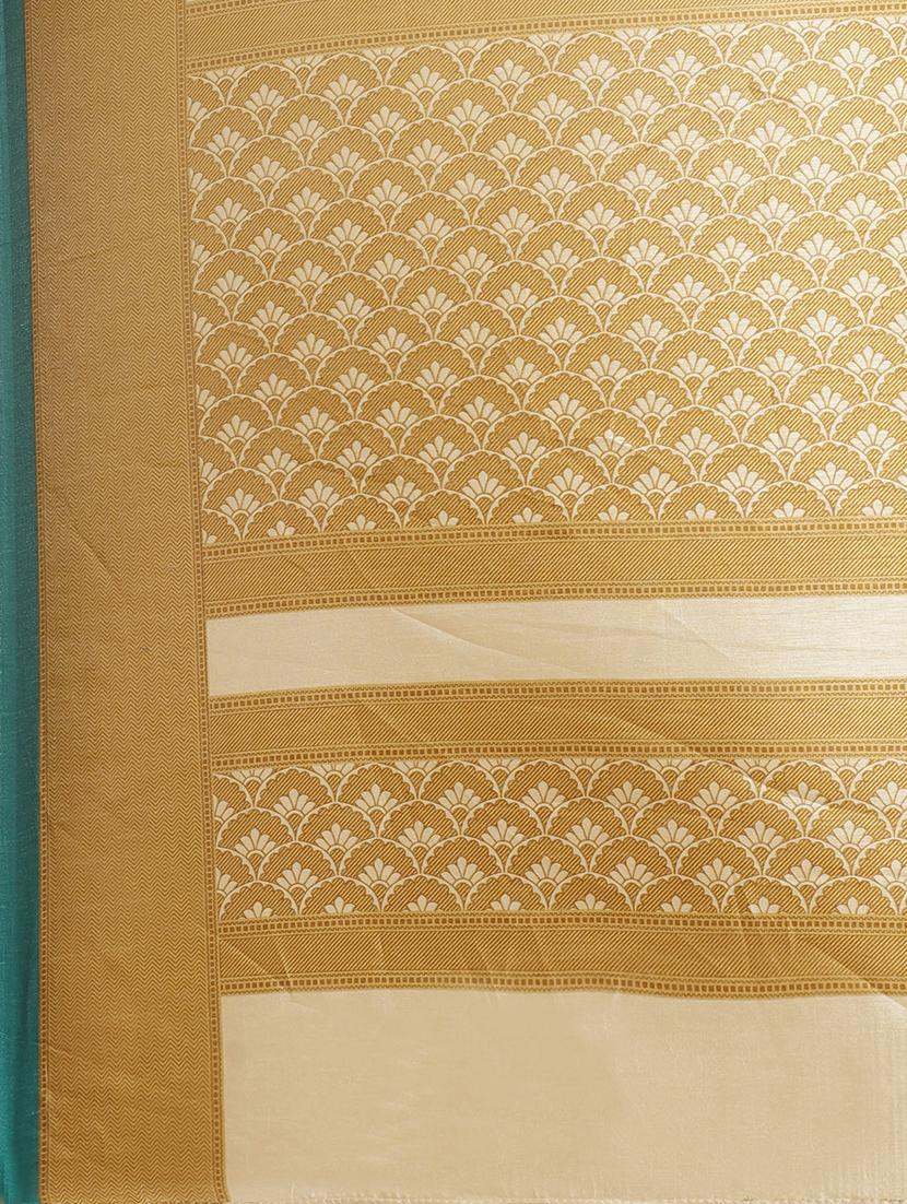 conversational printed saree with blouse - 17523859 - Zoom Image - 4