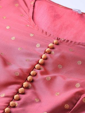 self design flared lehenga - 17524058 - Standard Image - 4